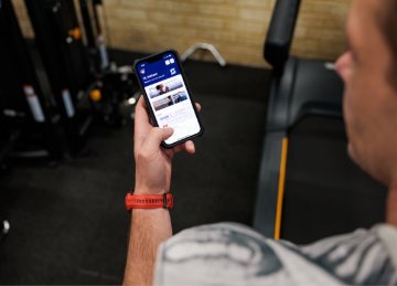 Stirling Fitness mobile app